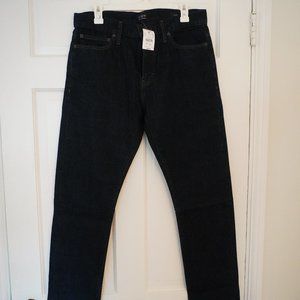 NWT J Crew Dark Wash Denim Size 31